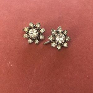 Vintage rhinestone cuff links!  Stunning!